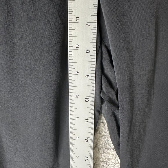 Theory Pants Womens 0 Black Sienna Priceless Ankle Trousers Stretch Made in USA - Picture 3 of 8